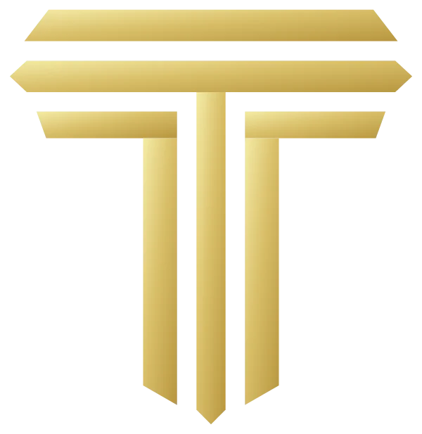 Trouvé T mark (gold)