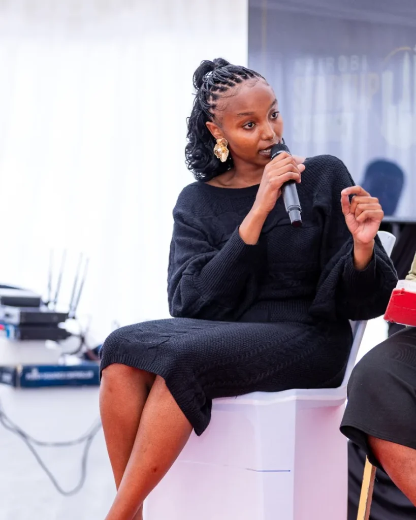 Panellist speaking at the Nairobi Startup Summit